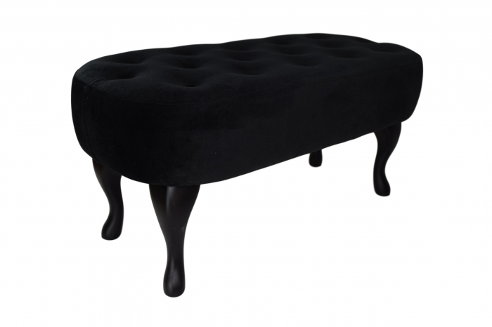 Bancheta Diana, Negru, 84x42x38 [7]