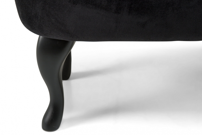 Bancheta Diana, Negru, 84x42x38 [4]