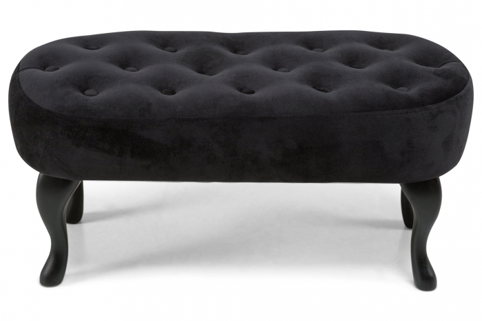 Bancheta Diana, Negru, 84x42x38 [3]
