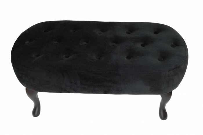 Bancheta Diana, Negru, 84x42x38 [11]