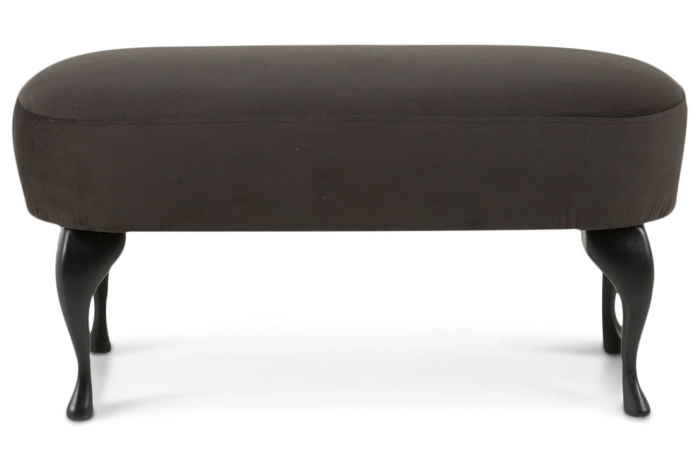 Bancheta Diana, Negru, 84x42x38 [4]