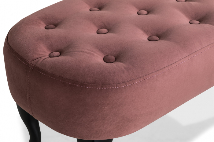 Bancheta Diana, Roz inchis, 84x42x38 [5]