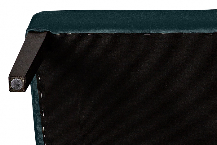 Bancheta Harriet, Poliester, Albastru petrol, 107x86x66 cm [4]