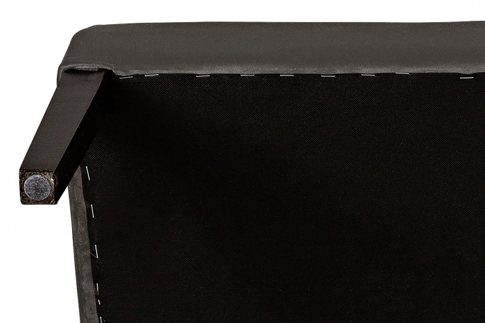 Bancheta Harriet, Poliester, Gri, 107x86x66 cm [6]