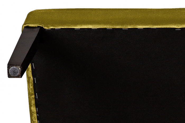 Bancheta Harriet, Poliester, mustard, 107x86x66 cm [5]