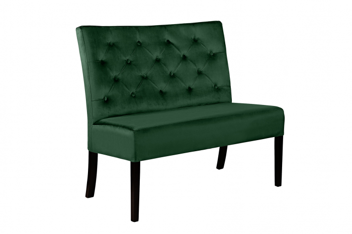 Bancheta Harriet, Poliester, Verde, 107x86x66 cm [4]