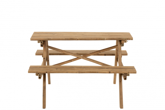 Bancheta, Rachita/Bambus, Natural, 134x120x78.5 cm [2]