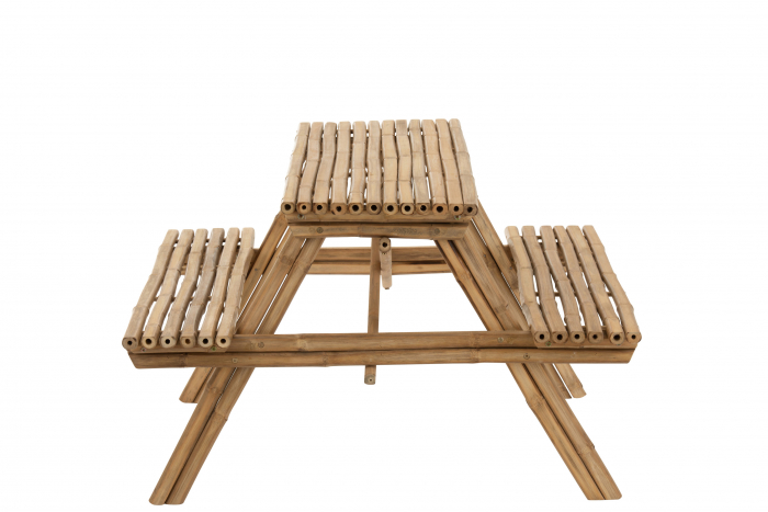 Bancheta, Rachita/Bambus, Natural, 134x120x78.5 cm [3]