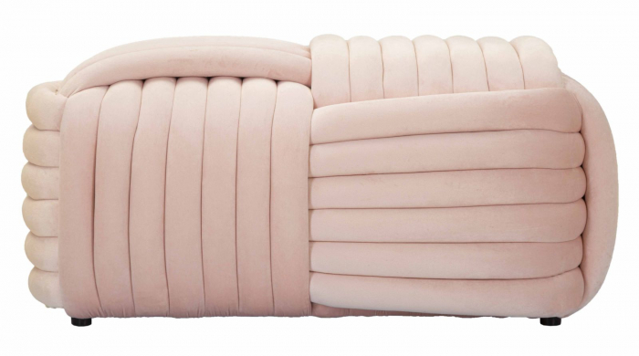Bancheta, SOFTY, roz 90x45x45 cm [2]