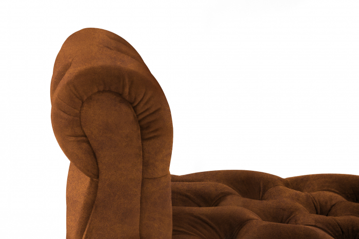 Bancheta Viana, coniac 120x38x60 cm [7]
