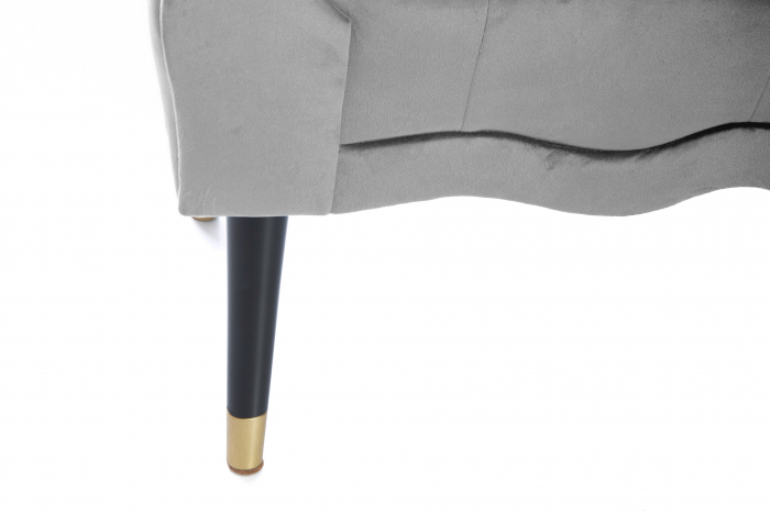 Bancheta Viana, gri, 120x38x60 cm [6]