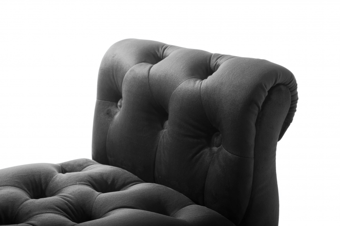 Bancheta Viana, gri inchis 120x38x60 cm [8]