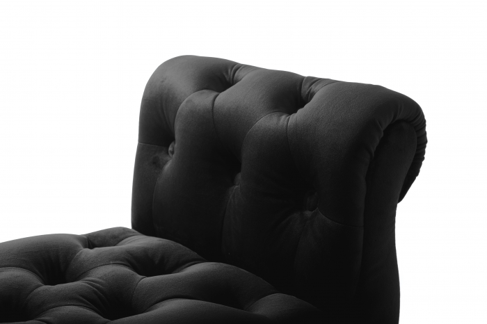 Bancheta Viana, negru, 120x38x60 cm [8]