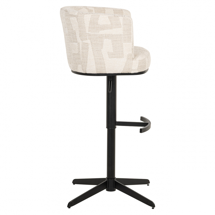 Scaun de bar/blat Cheyenne (Grafic bej), Dims: 92.0 x 56.0 x 53.0 cm [14]