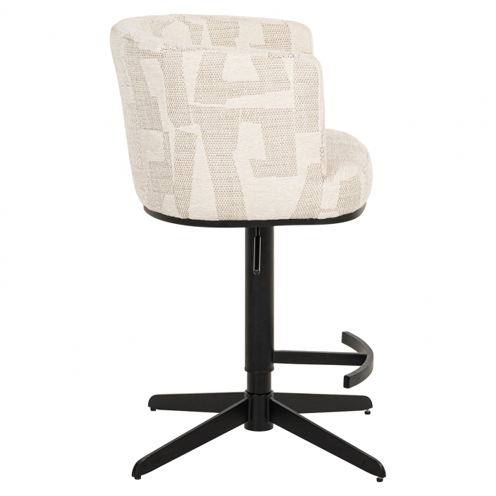 Scaun de bar/blat Cheyenne (Grafic bej), Dims: 92.0 x 56.0 x 53.0 cm [10]