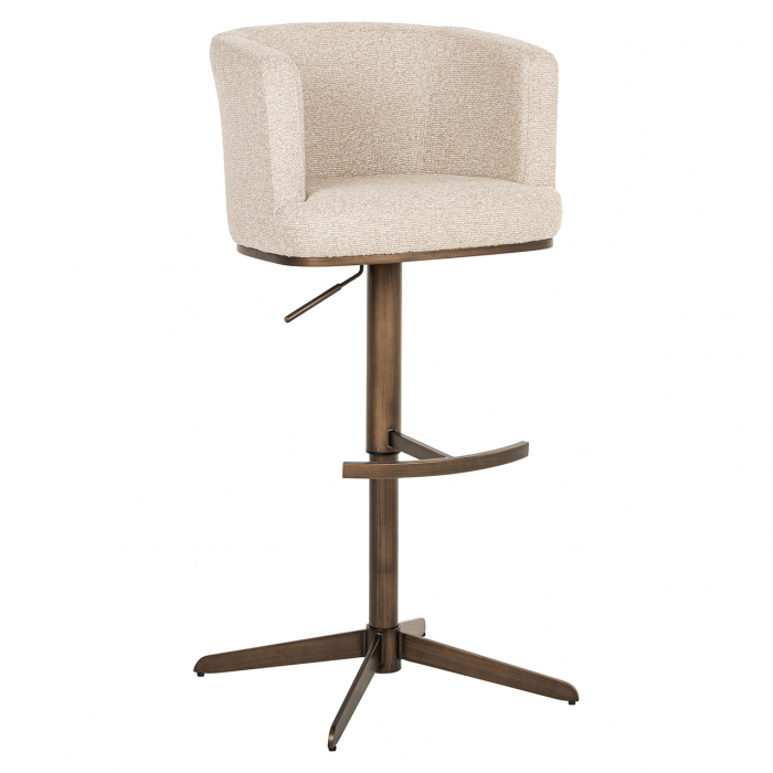 Scaun de bar/blat Cheyenne (Biscotti), Dims: 92.0 x 56.0 x 53.0 cm [16]