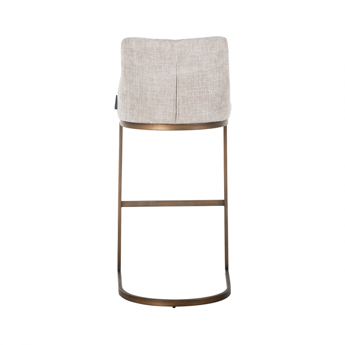 Scaun de bar  Bolton natural renagade / auriu mat [3]