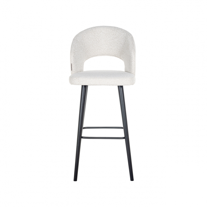 Scaun de bar  Savoy alb  bouclé [4]