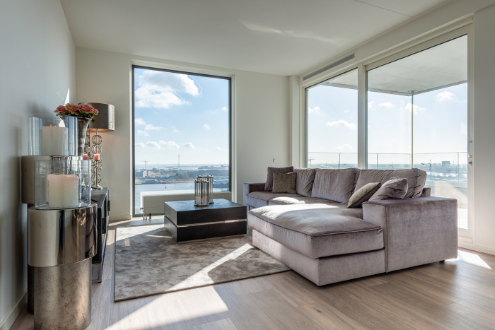 Baza lampadar Bliss, Otel inoxidabil, Argintiu, 156x25x25 cm [9]