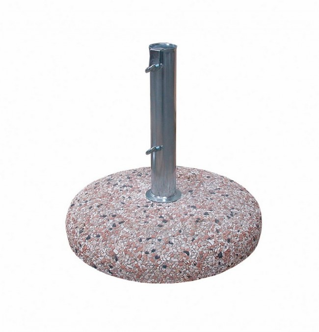 Baza pentru umbrela , Ciment, maro, 40x8 34cm