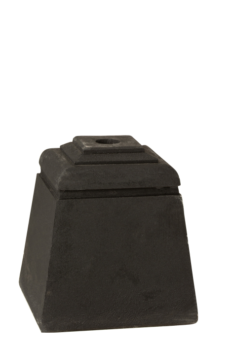 Baza umbrela, Compozit, Negru, 28.5x28.5x29 [1]