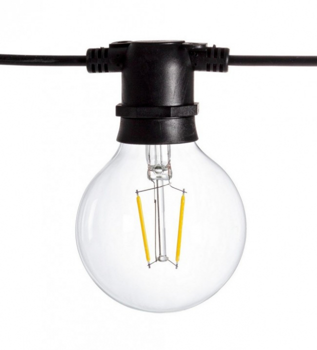 Bec Transparent cu led, Sticla, Alb, 8xx cm [4]