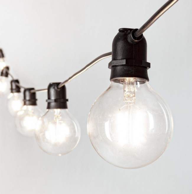 Bec Transparent cu led, Sticla, Alb, 8xx cm [3]
