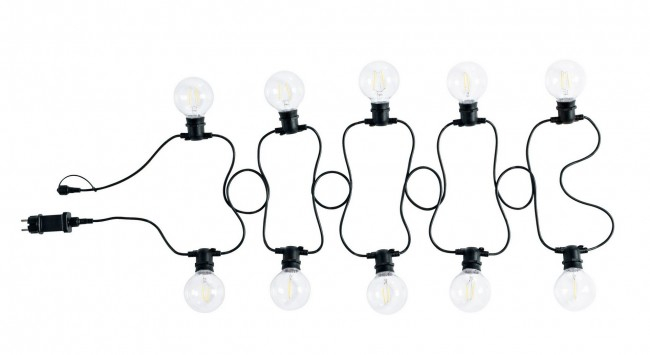 Bec Transparent cu led, Sticla, Alb, 8xx cm [5]