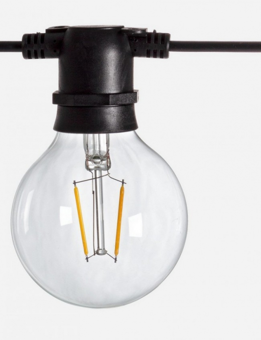 Bec Transparent cu led, Sticla, Alb, 8xx cm [2]