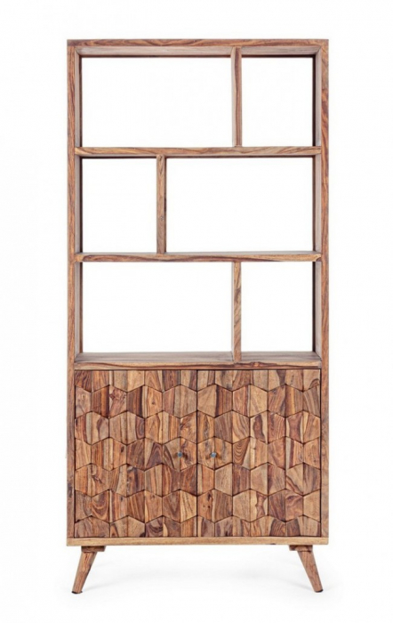 Biblioteca Kant, Lemn, Maro, 89.5x40x192 cm  [3]