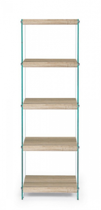 Biblioteca Line Kenya, Sticla, Bej, 40x30x131 [2]