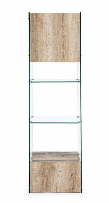 Biblioteca Melania, Sticla, Transparenta, 50x40x182.5 [3]
