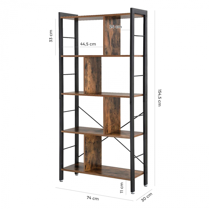 Biblioteca pal, SONGMICS, 154.5*74*30 [5]