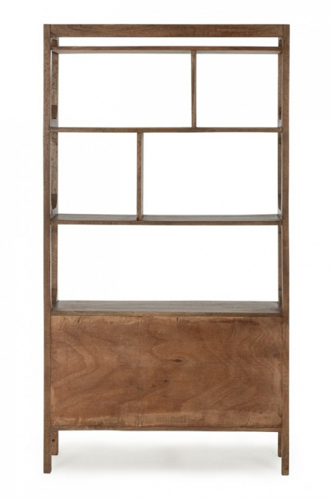Biblioteca Sherman, Lemn, Natural, 100x35x180 [3]