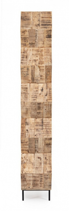 Biblioteca Wahida, Lemn, Natur, 100x30x186 [4]