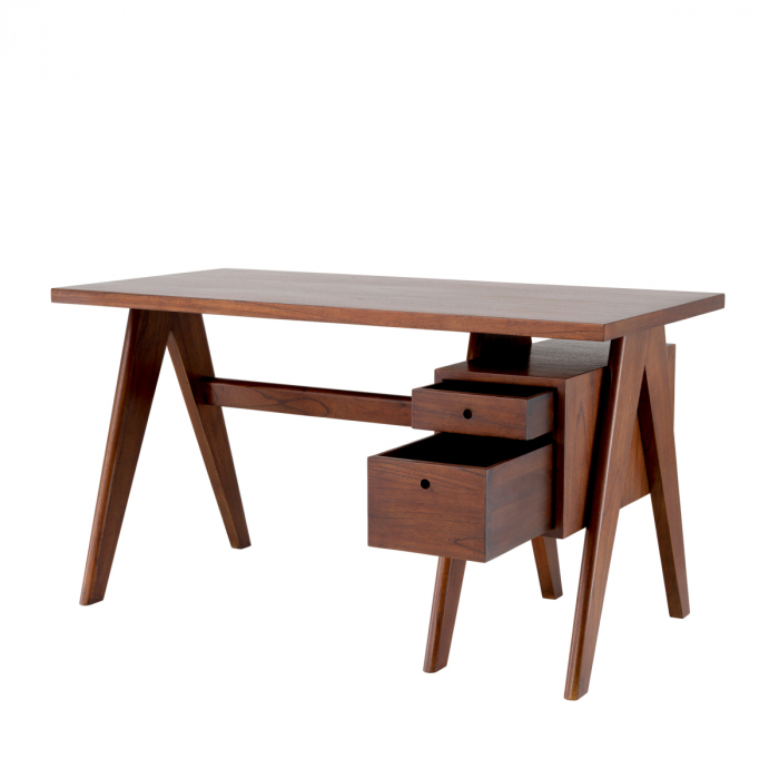 Birou Jullien clasic maro, Dims: L. 140 | W. 69 | H. 77  (CM) [4]