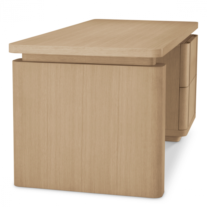 Birou Modesto furnir stejar natur, finisaj bronz [5]