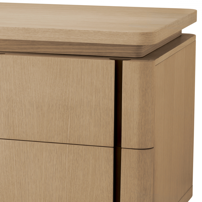 Birou Modesto furnir stejar natur, finisaj bronz [4]