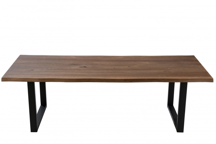 Blat masa dining, Lemn masiv stejar, Maro, 200x95x4 [4]