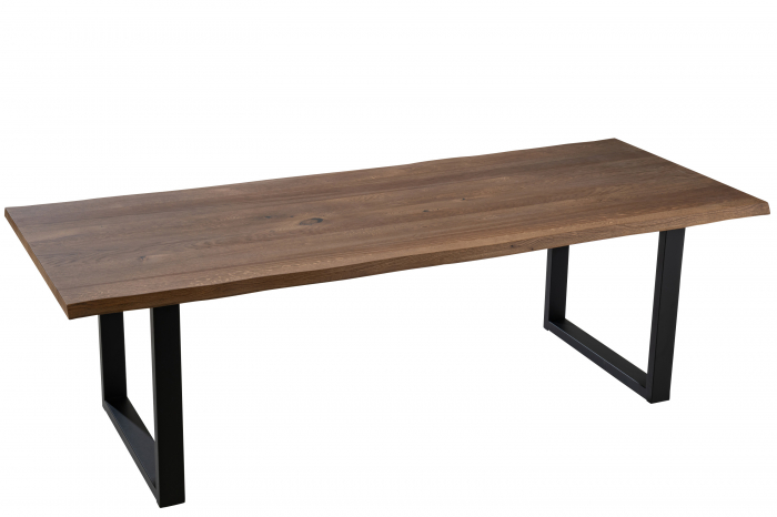 Blat masa dining, Lemn masiv stejar, Maro, 200x95x4 [3]
