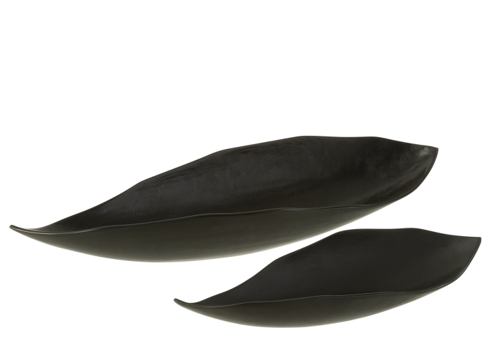 Bol decorativ, Aluminiu, Negru L [2]