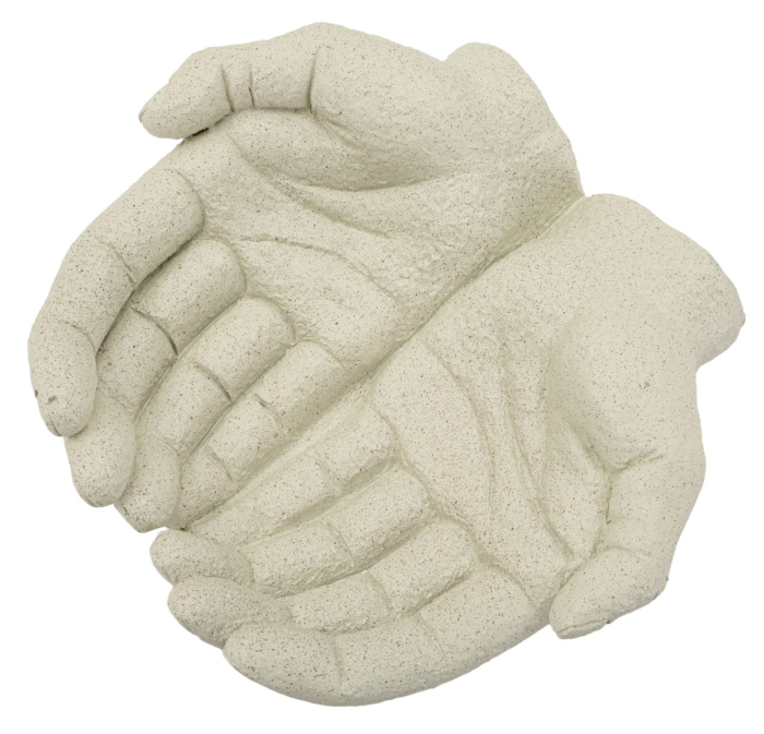 Bol Hands, aspect piatra, cm 22.7x20x7.3 [4]