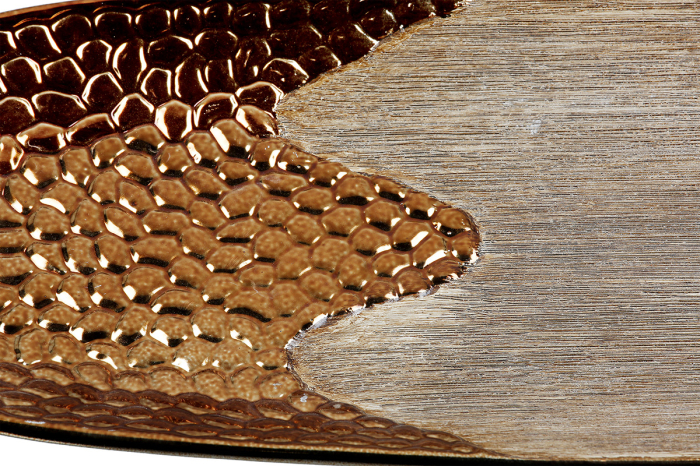 Bol, „Lausanne”, Ceramica, maro, culoare bronz, PU 3, L. 18 cm, latime 34 cm, inaltime 3 cm [3]