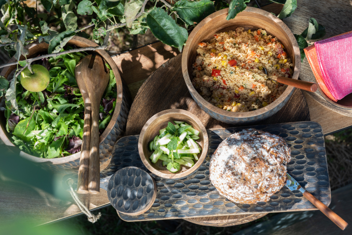 Bol, lemn de mango, Maro/negru M [1]