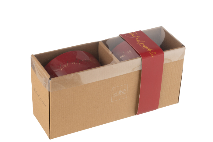 Bol, Porţelan, Rosu, L [2]