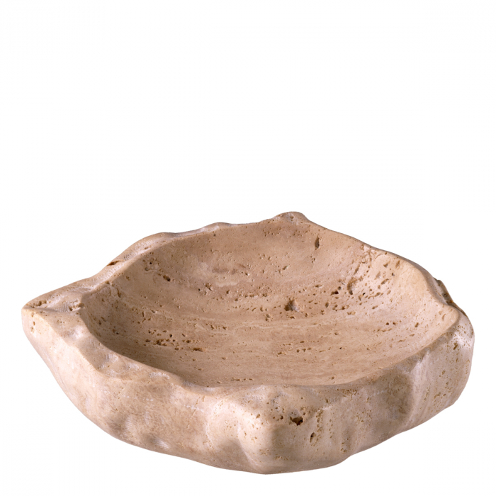Bol travertin Callas, Dims: L. 20 | W. 25 | H. 5  (CM) [4]