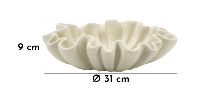 Bol Waves, aspect piatra cm ø 31x9 [7]
