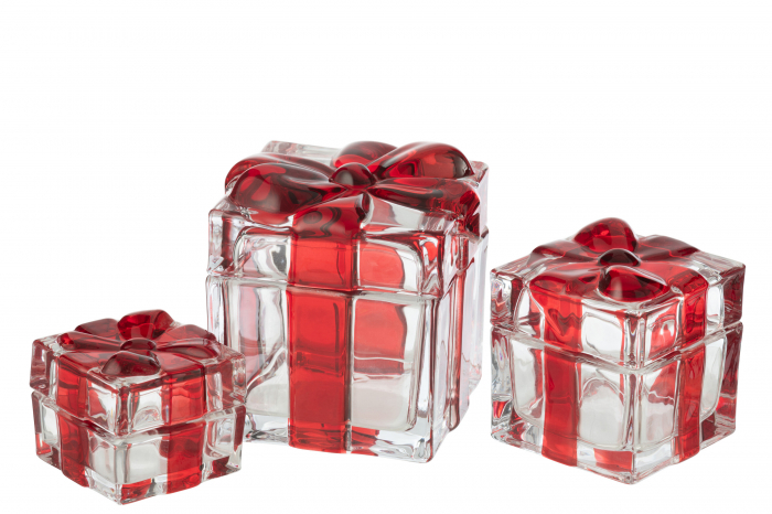Cutie  de depozitare, Giftbox, Sticla Rosie, M [3]