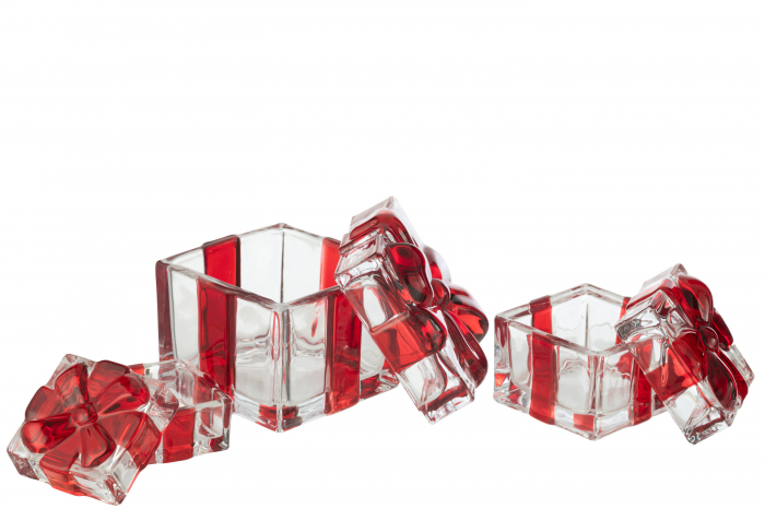 Cutie  de depozitare, Giftbox, Sticla Rosie, M [2]