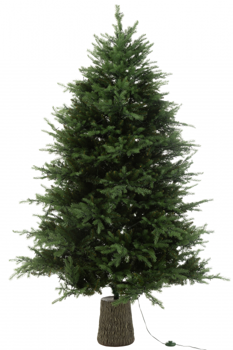 Brad de Craciun 3000 Lumini Led Plastic Verde [2]
